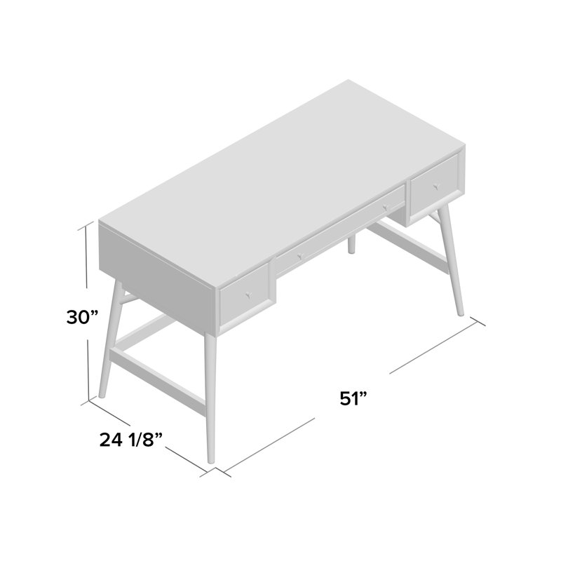 Mercury Row Norberg Desk Reviews Wayfair